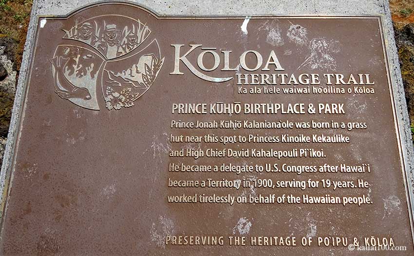 カウアイ島 Koloa Heritage Trail